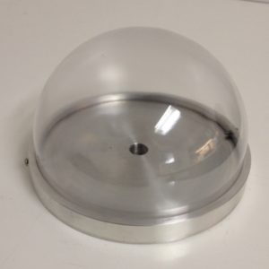 165mm (6.5") Half Sphere with Clear Plastic Head Impact Test Indenter